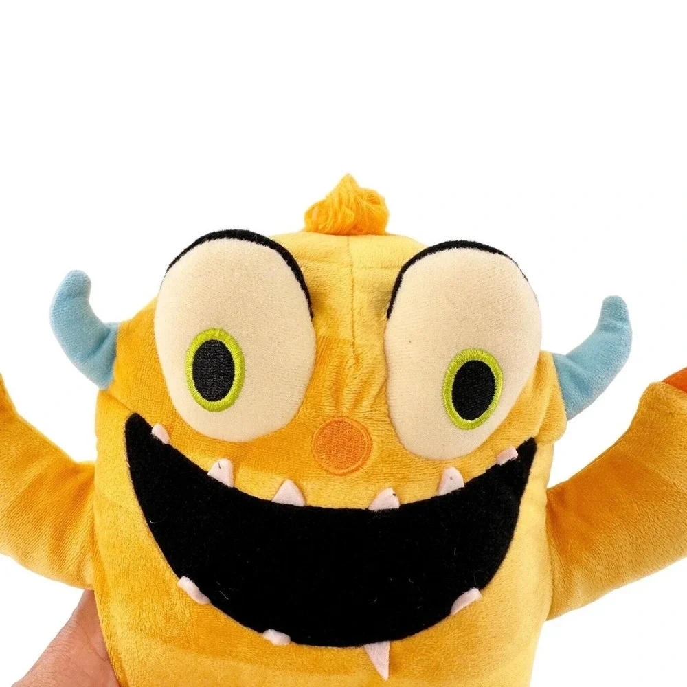 Kohls Cares Yellow Striped Plush Monster‎ Toy Monsters Dont Play With Food a
